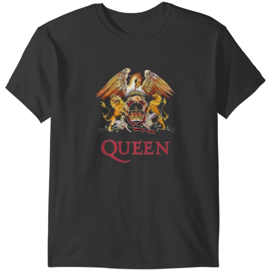 Discover Queen Classic Crest Rock T-Shirts