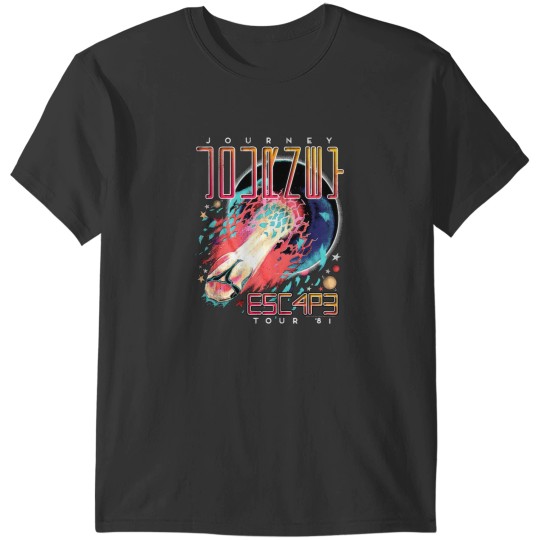 Discover Journey Band Escape Tour 1981 T-Shirts
