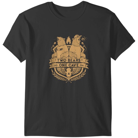 Discover Love Funny Man Ymh Merch Two Bears One Cave Gift For Fans T-Shirts
