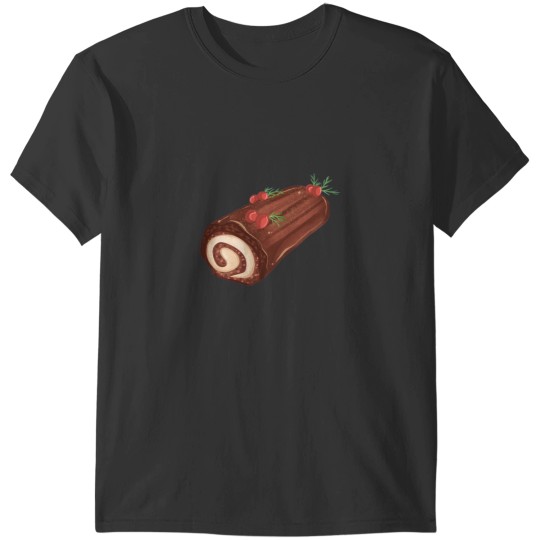 Discover Yule Log Cake T-Shirts