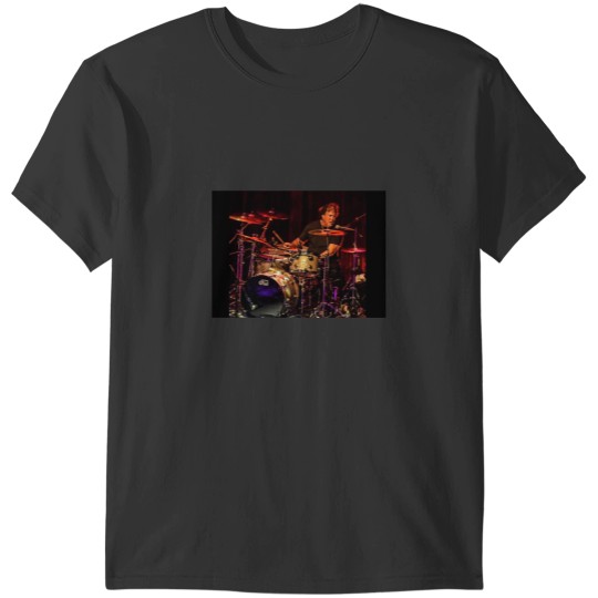 Discover Bobby Caldwell playing drums T-Shirts