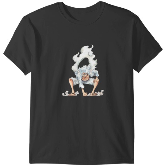 Discover Luffy Nika gear 5 T-Shirts