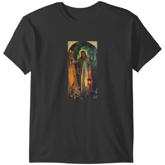 Discover The Light of the World - William Holman Hunt T-Shirts