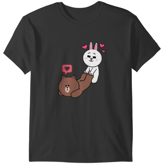 Discover Brown and Cony Love T-Shirts