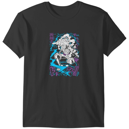 Discover Luffy Gear 5 Joyboy Sun God Nika T-Shirts
