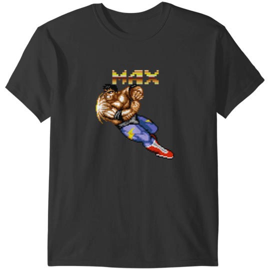 Discover Max Thunder from Streets of Rage 2 T-Shirts