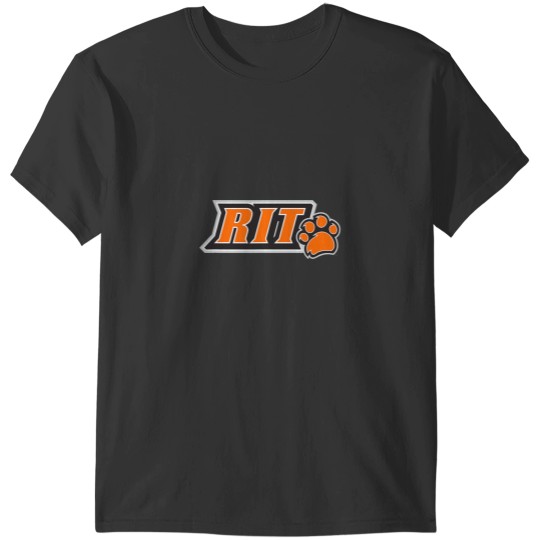 Discover Rochester Institute of Technology RIT Tigers Paw Logo T-Shirts
