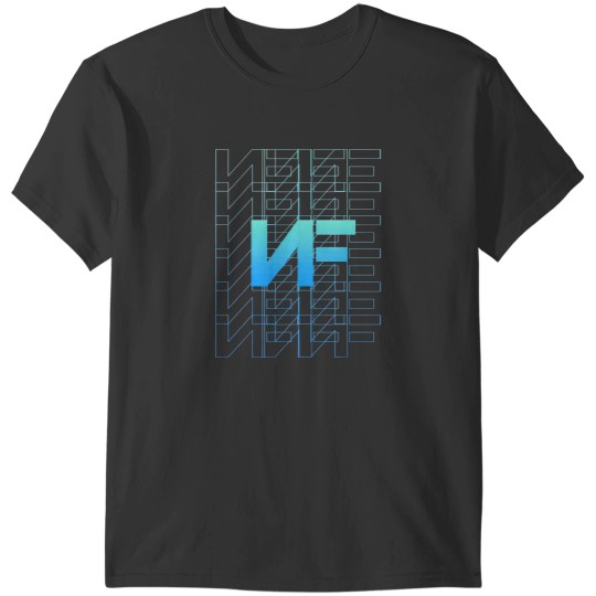 Discover Nf logo blue T-Shirts