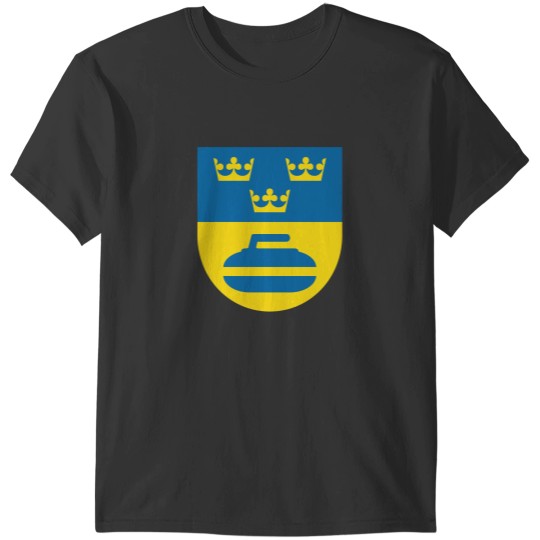 Discover Sweden Curling T-Shirts