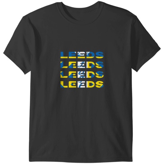 Discover Leeds  With LOGO T-Shirts