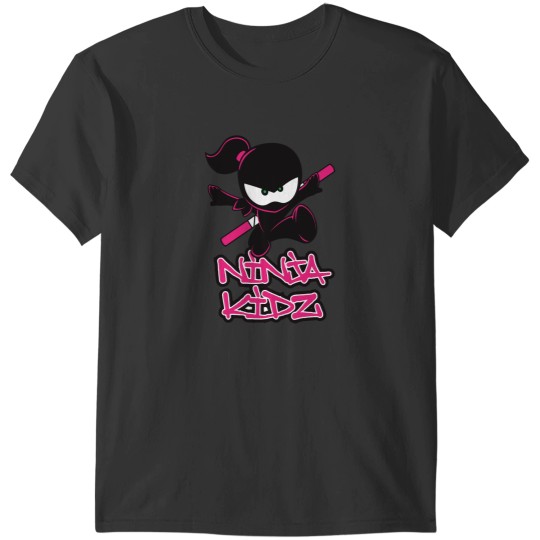 Discover Ninja Kidz Pink T-Shirts
