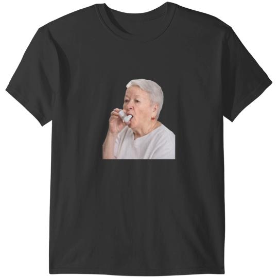 Discover Grandma Inhaler Meme T-Shirts