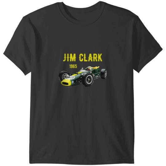 Discover Jim Clark Lotus 38 Jim Clark 1965 Lotus 38 T-Shirts