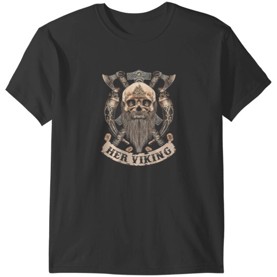 Discover her viking his shieldmaiden couple t T-Shirts