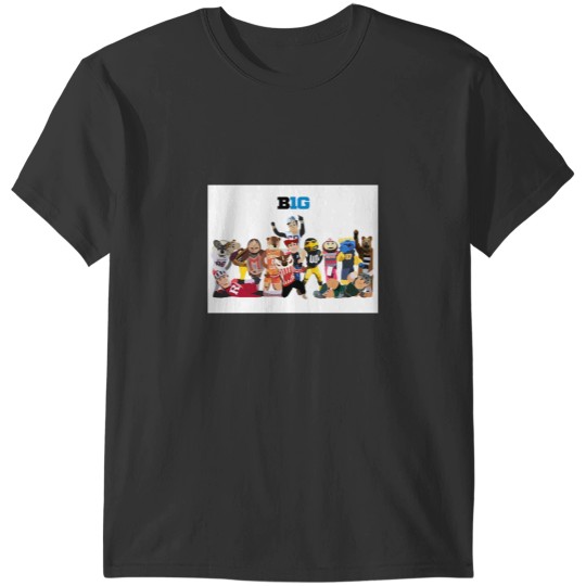 Discover Big 10 Mascots T-Shirts