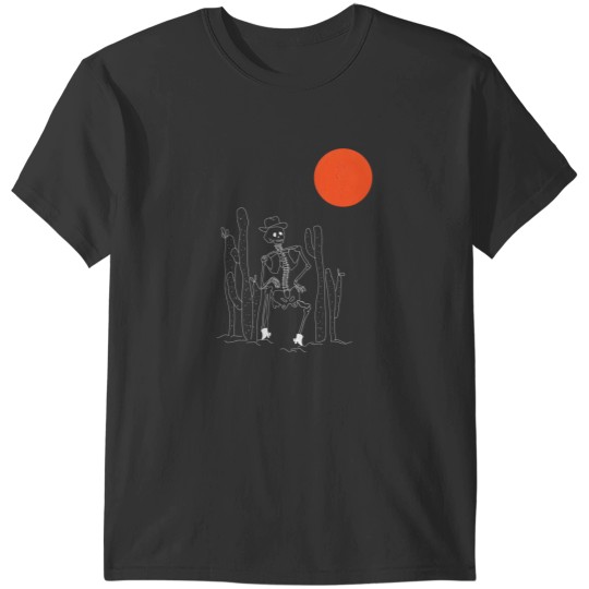 Discover Blood Moon Skeleton Reverse T-Shirts