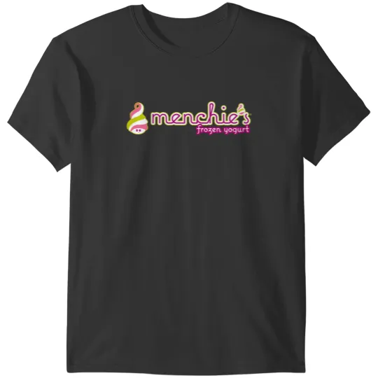 Discover Camisetas da rede de restaurantes Menchie's Food Logo
