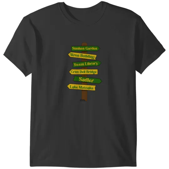 Discover William and Mary sign T-Shirts