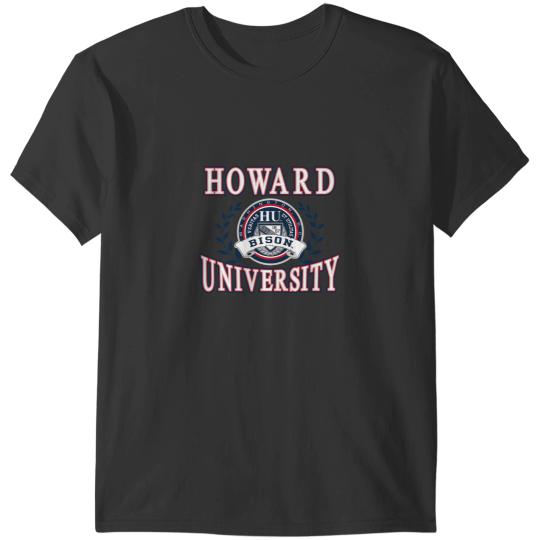 Discover Howard University Bison Laurels Logo Officially Licensed T-Shirts