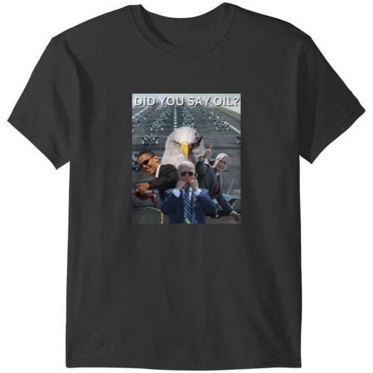 Discover George H. W. Bush Portrait T-Shirts