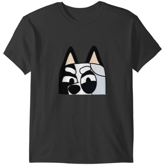 Discover Muffin peeker Sticker T-Shirts