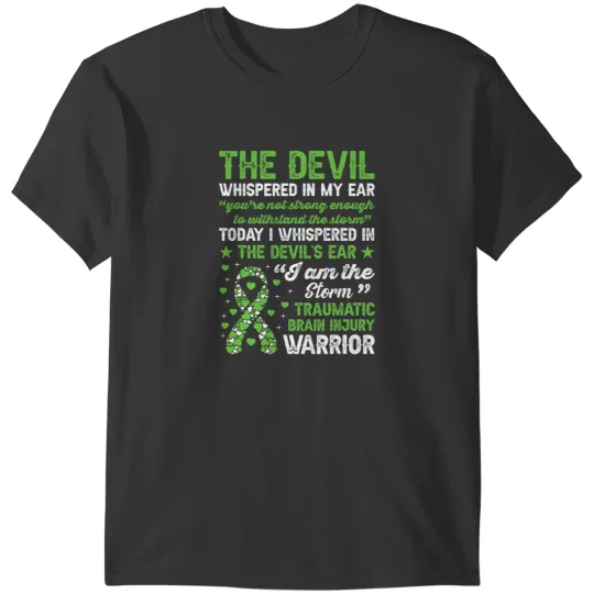 Discover TBI awareness Traumatic Brain Injury Recovery Fighter Gift T-Shirts