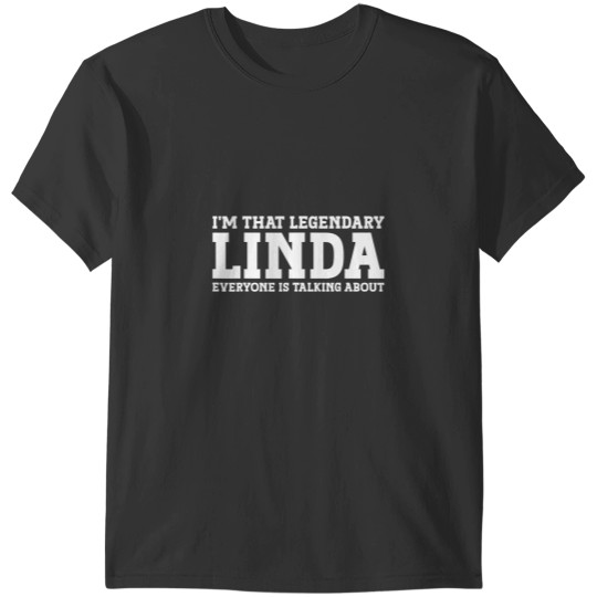 Discover linda personal name women girl funny linda t T-Shirts