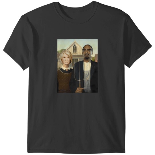 Discover Snoop Martha American Gothic T-Shirts