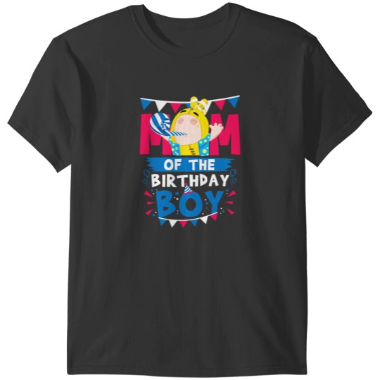 Discover Oddbods Bubbles Mom of the Birthday Boy Mother Son Birthday T-Shirts