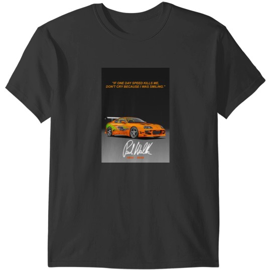 Discover If one day the speed kills me, don_t cry V2 T-Shirts