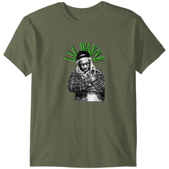 Discover Lil Wayne Green PhotoLil Wayne Green Photo T-Shirts