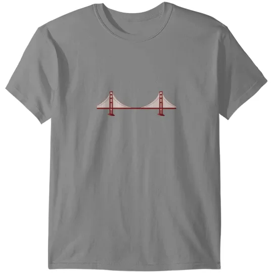 Discover Golden Gate Bridge Palace of Fine Arts Theatre San Francisco cable car system Drawing T-Shirts