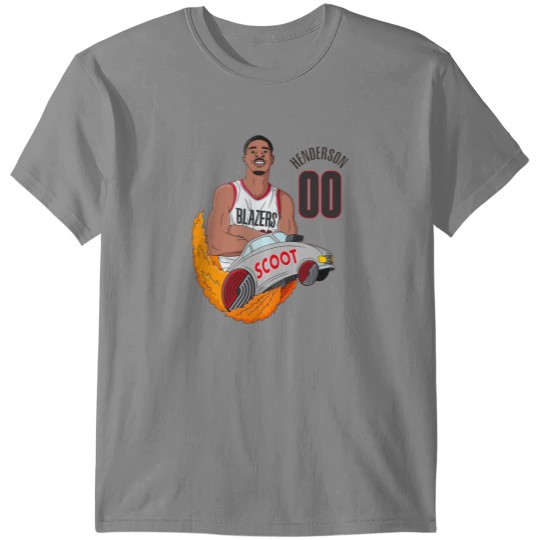 Discover Scoot Henderson Portland Trailblazers Basketball T-Shirts