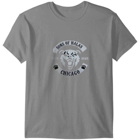 Discover SONS OF HALAS Chicago Bears T-Shirts