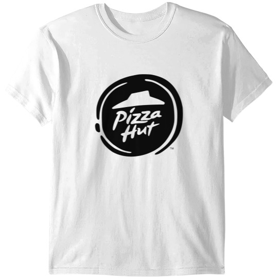 Discover Pizza Hut Black Logo T-Shirts