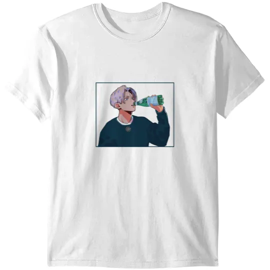 Discover Trunks Drinking Soda  Dragon Ball Z  Fanart T-Shirts