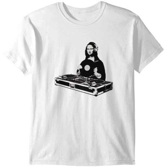 Discover Funny DJ Monalisa T-Shirts