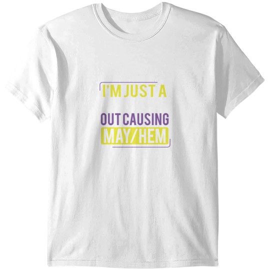 Discover They Them Out Causing Mayhem Funny Non Binary T-Shirts