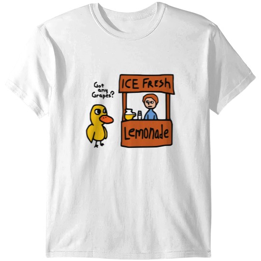 Discover The Duck Song Got Any Grapes T-Shirts