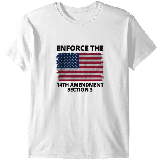 Discover Enforce The 14th Amendment Section 3 T-Shirts
