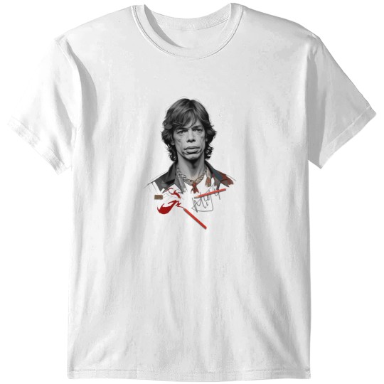 Discover Mick Jagger in Sketch . T-Shirts