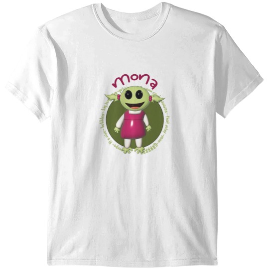 Discover Nanalan Mona-The Wonderful Girl T-Shirts