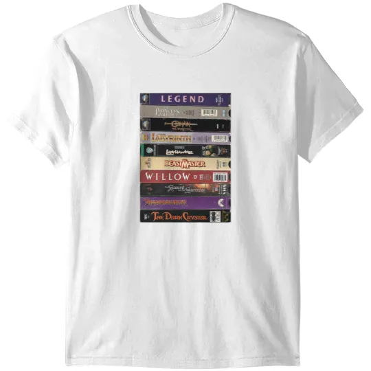 Discover 80s Fantasy VHS 80s Fantasy VHS T-Shirts
