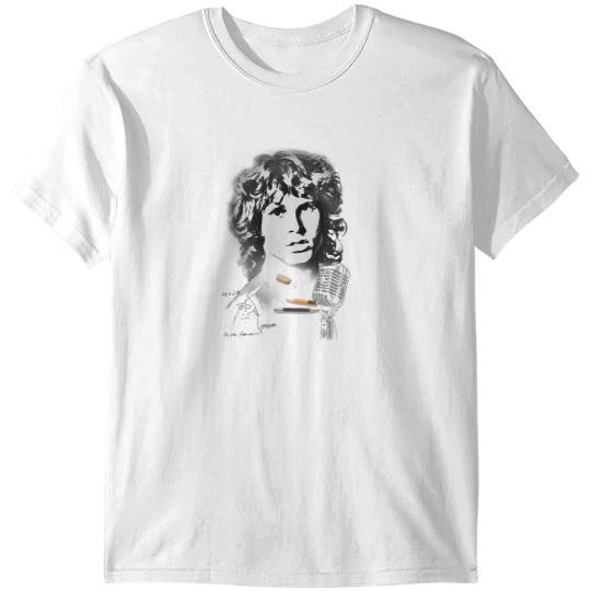 Discover Jim Morrison in Sketch T-Shirts