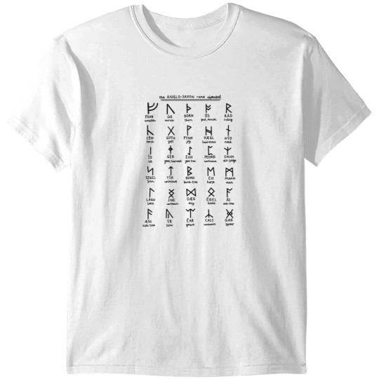 Discover Anglo-Saxon Runes  Anglo-Saxon Runes T-Shirts