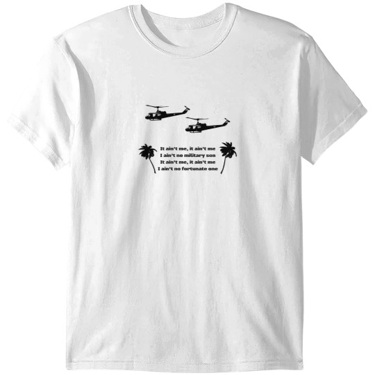 Discover Tribute - Fortunate Son revival rock band love music T-Shirts