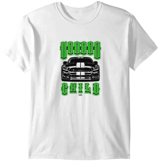 Discover Mustan GT350 Voodoo Child tt T-Shirts
