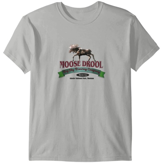Discover Vintage Moose Drool Brewing Co. T-Shirt