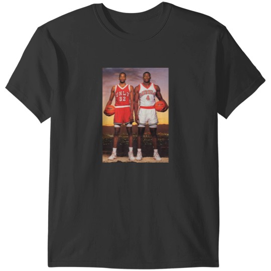 Discover Vintage Stacey' Augmon -Larry' Johnson 1991 1 T-Shirts