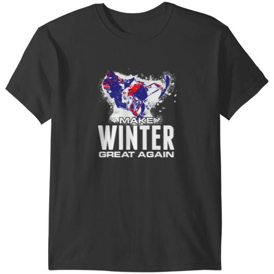 Discover Snowmobile Make Winter Great Again T-Shirts